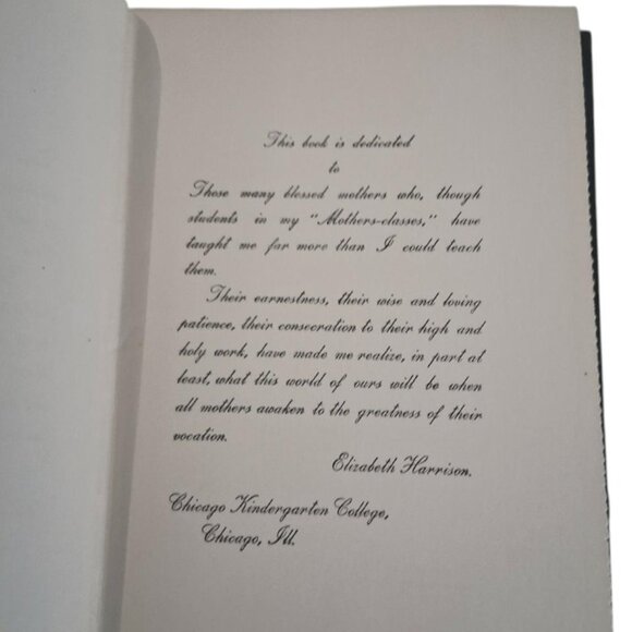 "RARE" 1910 Misunderstood Children book Elizabeth Harrison Author 2nd Edition - Picture 7 of 13